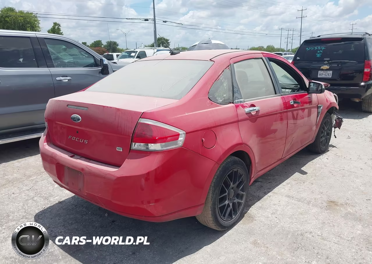 2008 Ford Focus Se-Ses VIN:1FAHP35N18W278635 - 4
