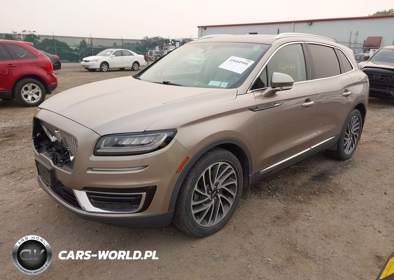 2019 Lincoln Nautilus Reserve VIN:2LMPJ8L92KBL60862 - 2