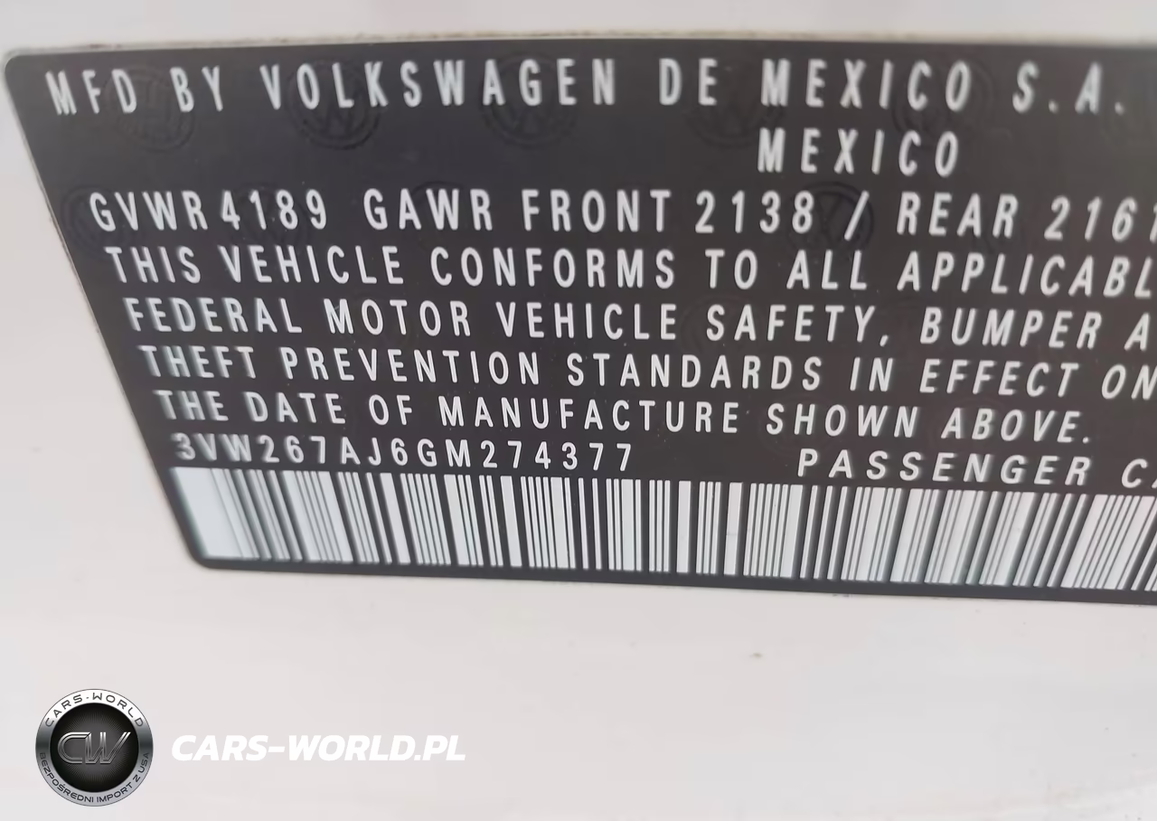 2016 Volkswagen Jetta 1.4T S VIN:3VW267AJ6GM274377 - 9