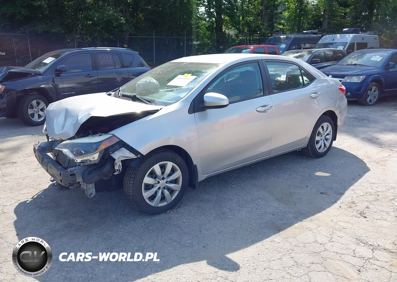 2014 Toyota Corolla Le VIN:2T1BURHE0EC141620 - 2