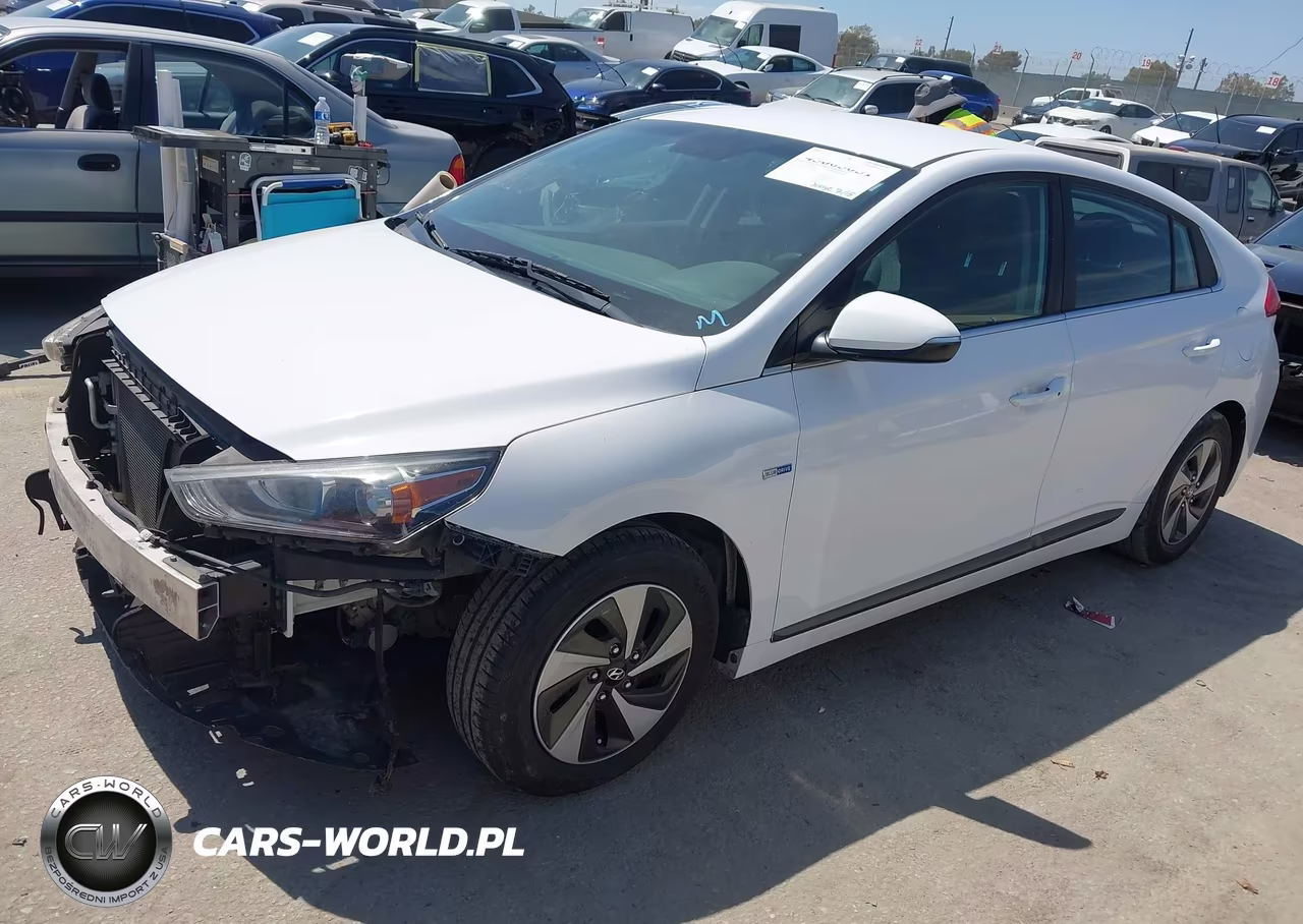 2017 Hyundai Ioniq Hybrid Sel VIN:KMHC75LCXHU047614 - 2