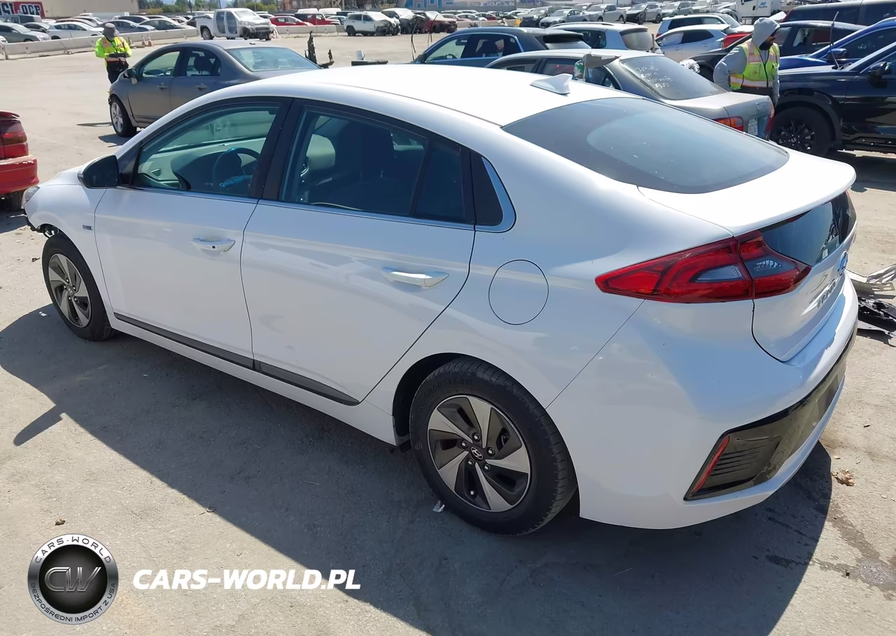 2017 Hyundai Ioniq Hybrid Sel VIN:KMHC75LCXHU047614 - 3