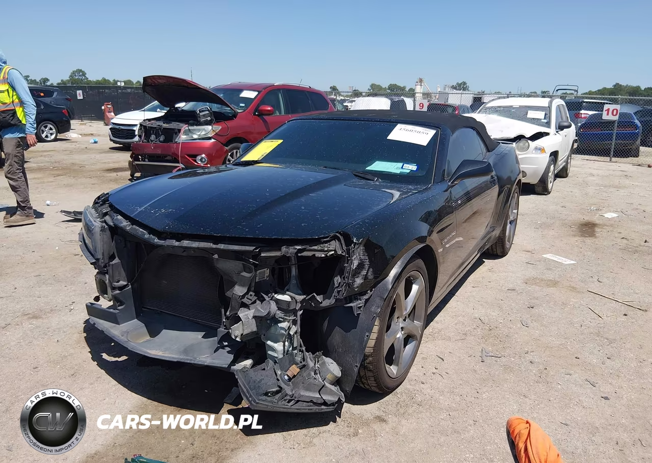 2014 Chevrolet Camaro 2Lt VIN:2G1FC3D36E9191176 - 2