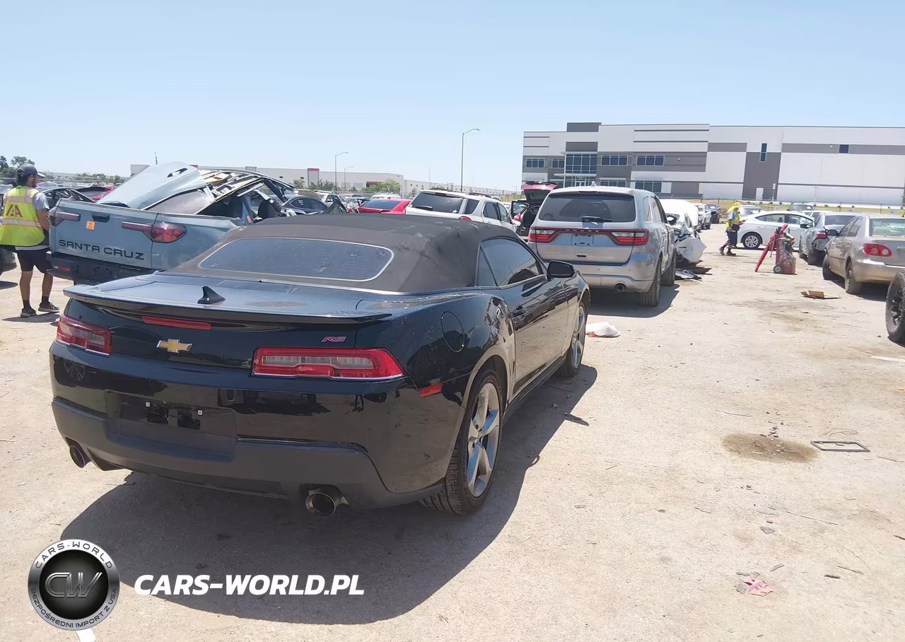 2014 Chevrolet Camaro 2Lt VIN:2G1FC3D36E9191176 - 4