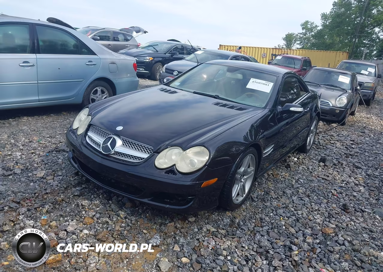 2007 Mercedes-Benz Sl 550 VIN:WDBSK71F47F119447 - 2