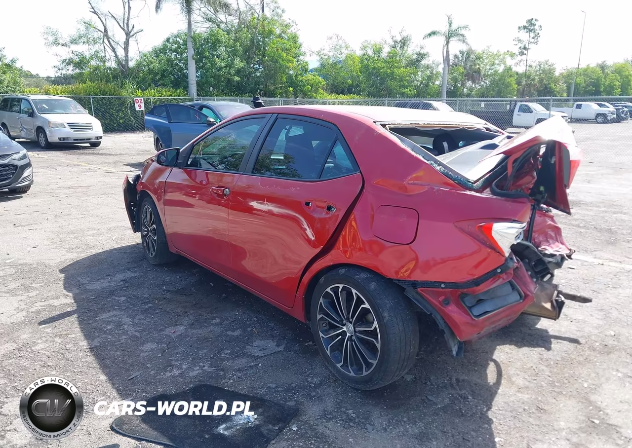 2016 Toyota Corolla S Plus VIN:2T1BURHE0GC544340 - 3