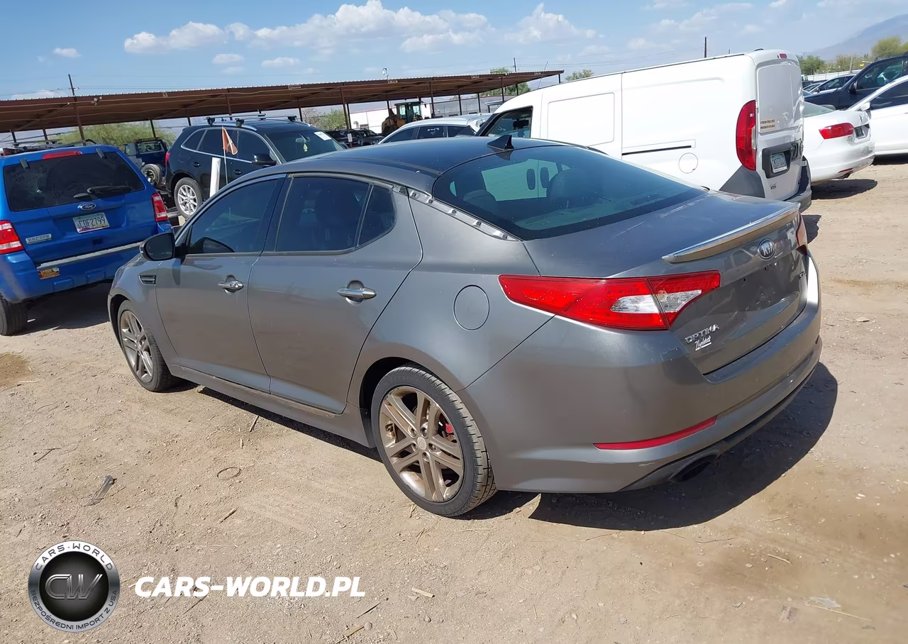 2013 Kia Optima Sx VIN:5XXGR4A66DG214428 - 3