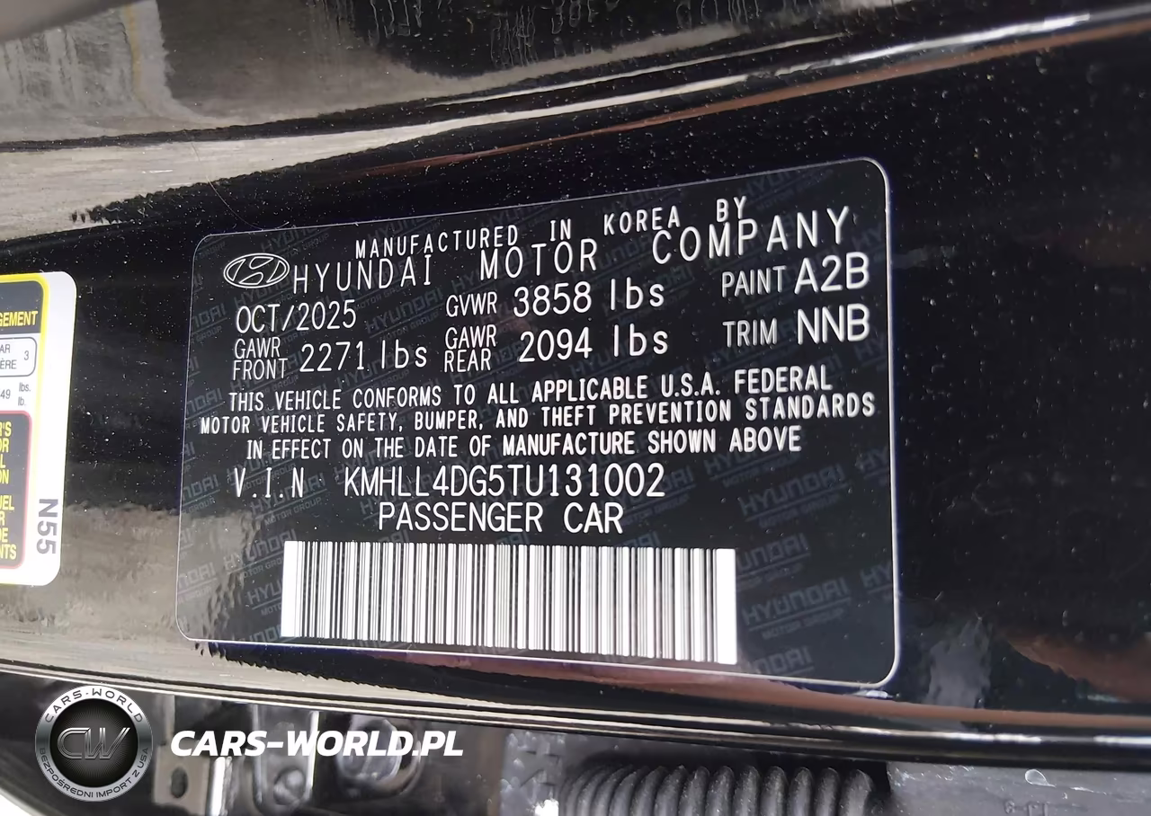 2026 Hyundai Elantra Se VIN:KMHLL4DG5TU131002 - 9
