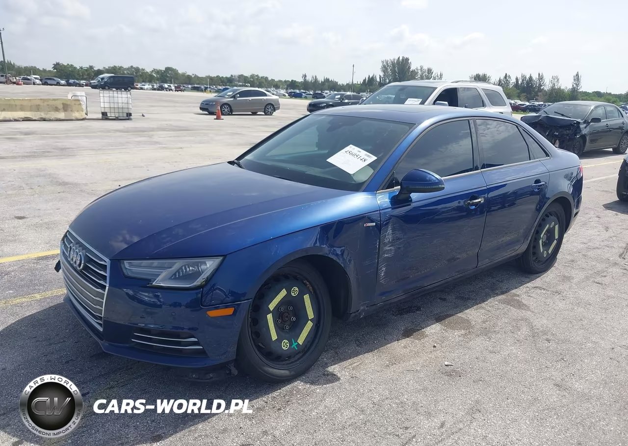 2017 Audi A4 Premium VIN:WAUGNAF40HN016405 - 2