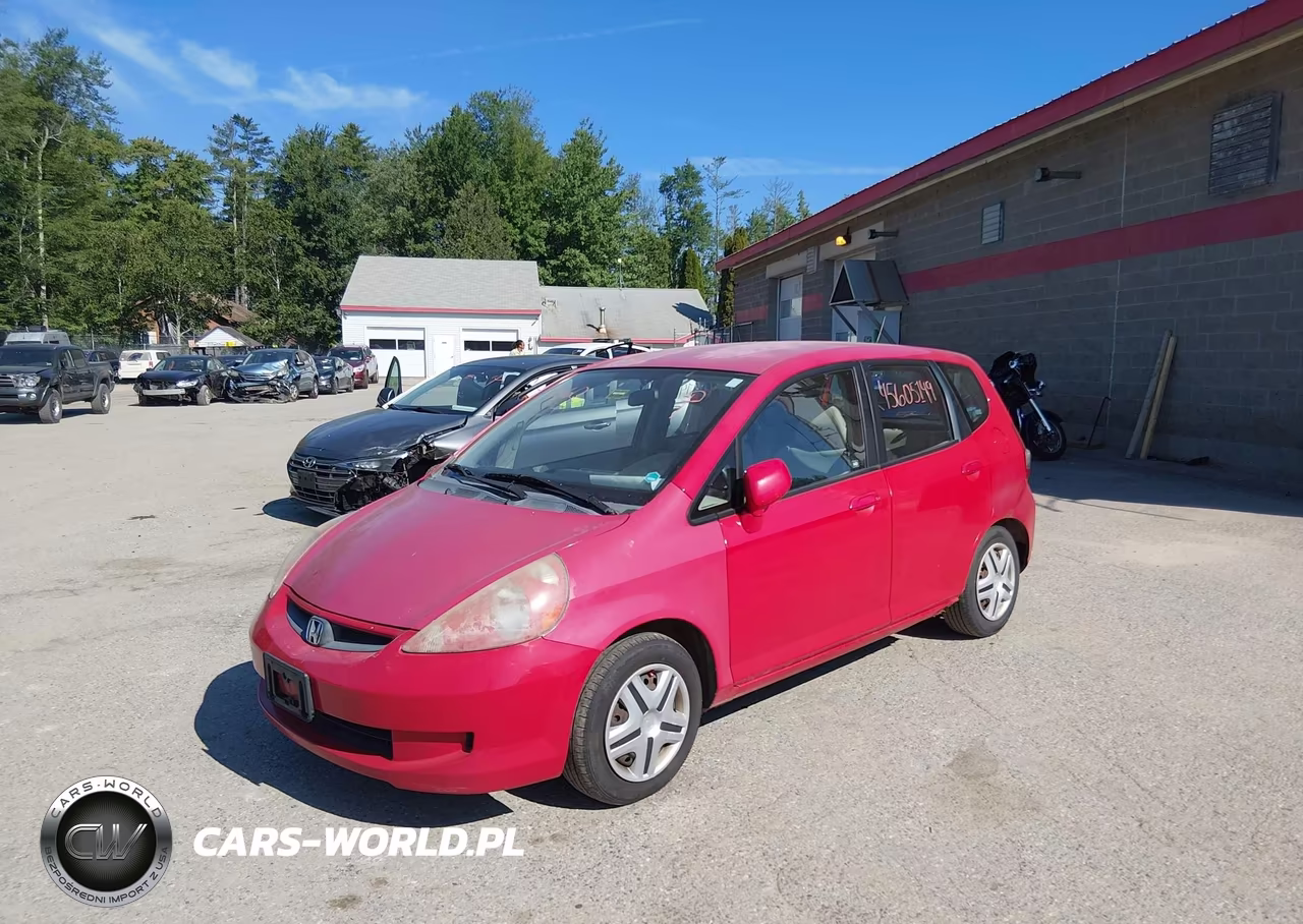 2007 Honda Fit VIN:JHMGD37407S000221 - 2