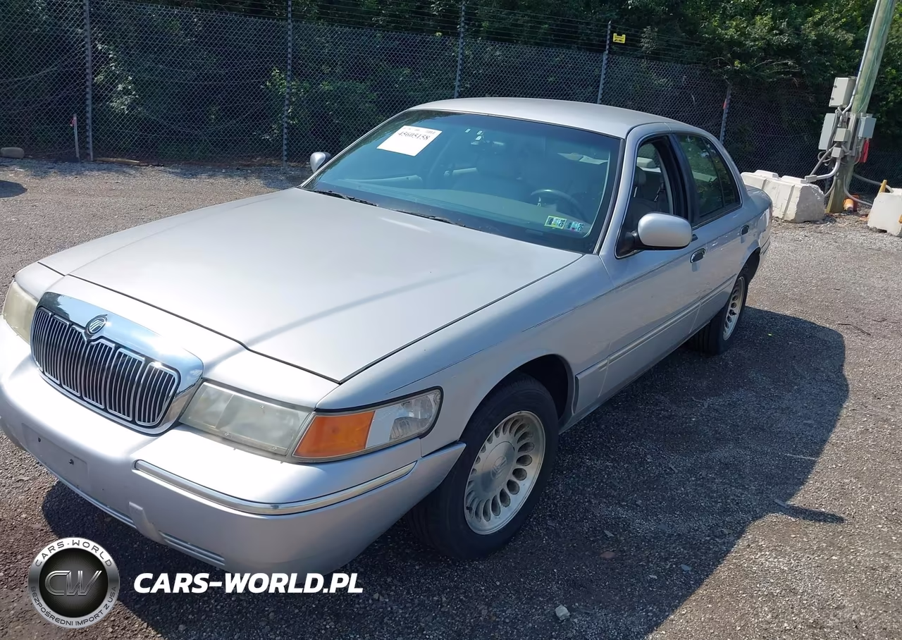 2001 Mercury Grand Marquis Ls VIN:2MEFM75W81X604272 - 2