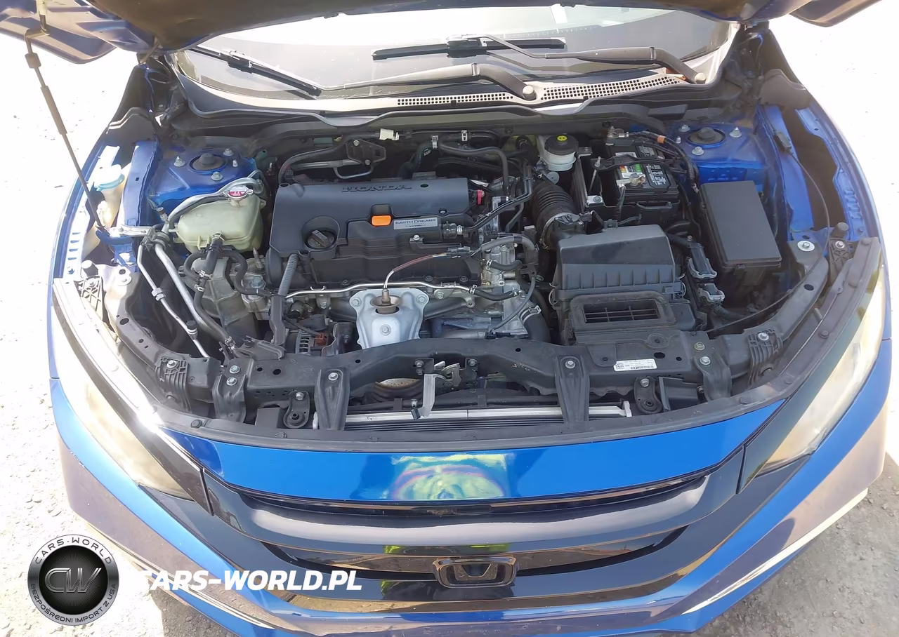 2019 Honda Civic Lx VIN:19XFC2F65KE040044 - 10