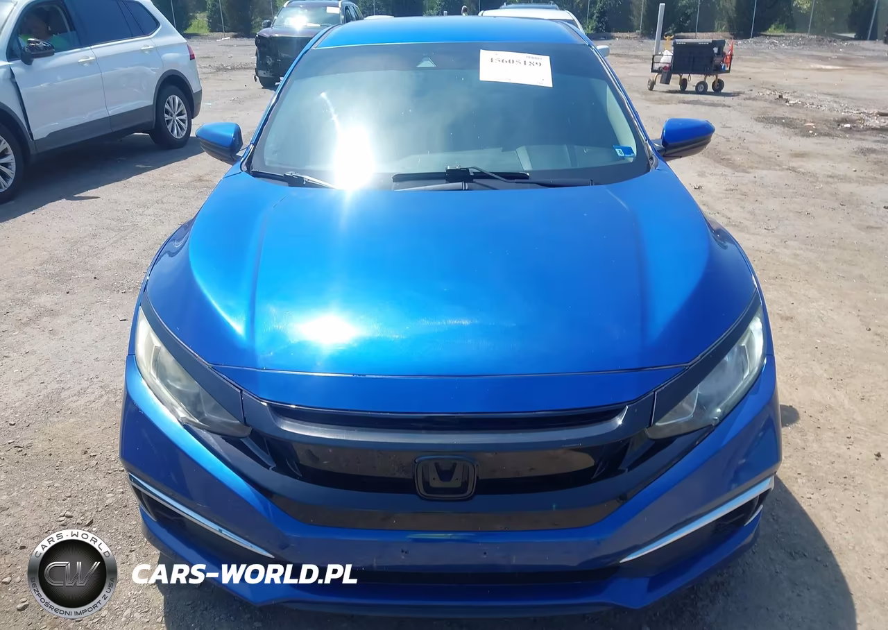 2019 Honda Civic Lx VIN:19XFC2F65KE040044 - 13