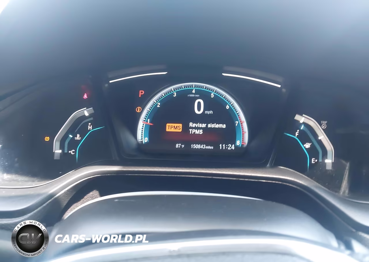 2019 Honda Civic Lx VIN:19XFC2F65KE040044 - 7