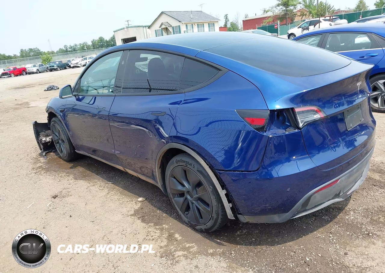 2024 Tesla Model Y Long Range Single Motor Rear-Wheel Drive-Rwd VIN:7SAYGDED8RF206301 - 3
