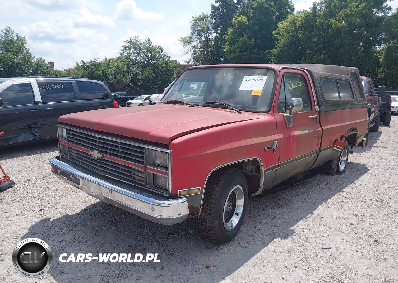 1984 Chevrolet C10 VIN:2GCDC14H3E1129165 - 2