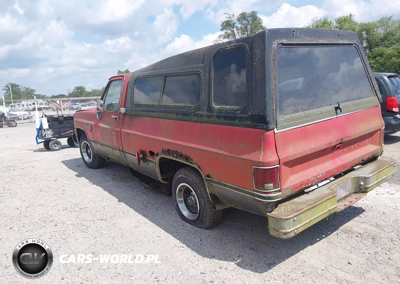 1984 Chevrolet C10 VIN:2GCDC14H3E1129165 - 3