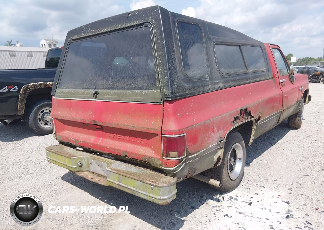 1984 Chevrolet C10 VIN:2GCDC14H3E1129165 - 4