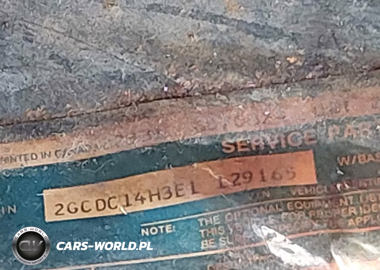 1984 Chevrolet C10 VIN:2GCDC14H3E1129165 - 9