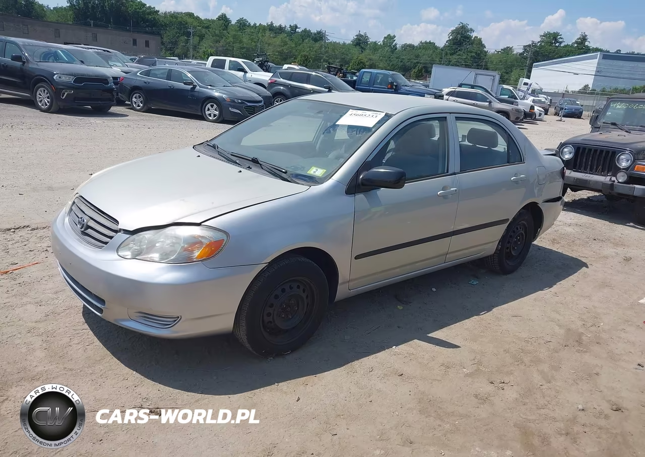 2003 Toyota Corolla Ce-Le VIN:JTDBR32E030041905 - 2