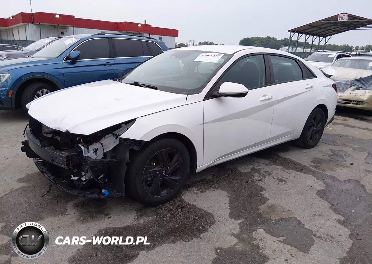 2021 Hyundai Elantra Sel VIN:5NPLM4AG2MH026337 - 2