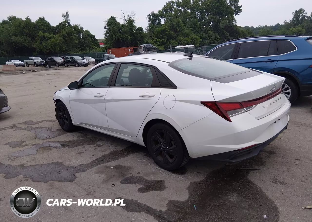 2021 Hyundai Elantra Sel VIN:5NPLM4AG2MH026337 - 3