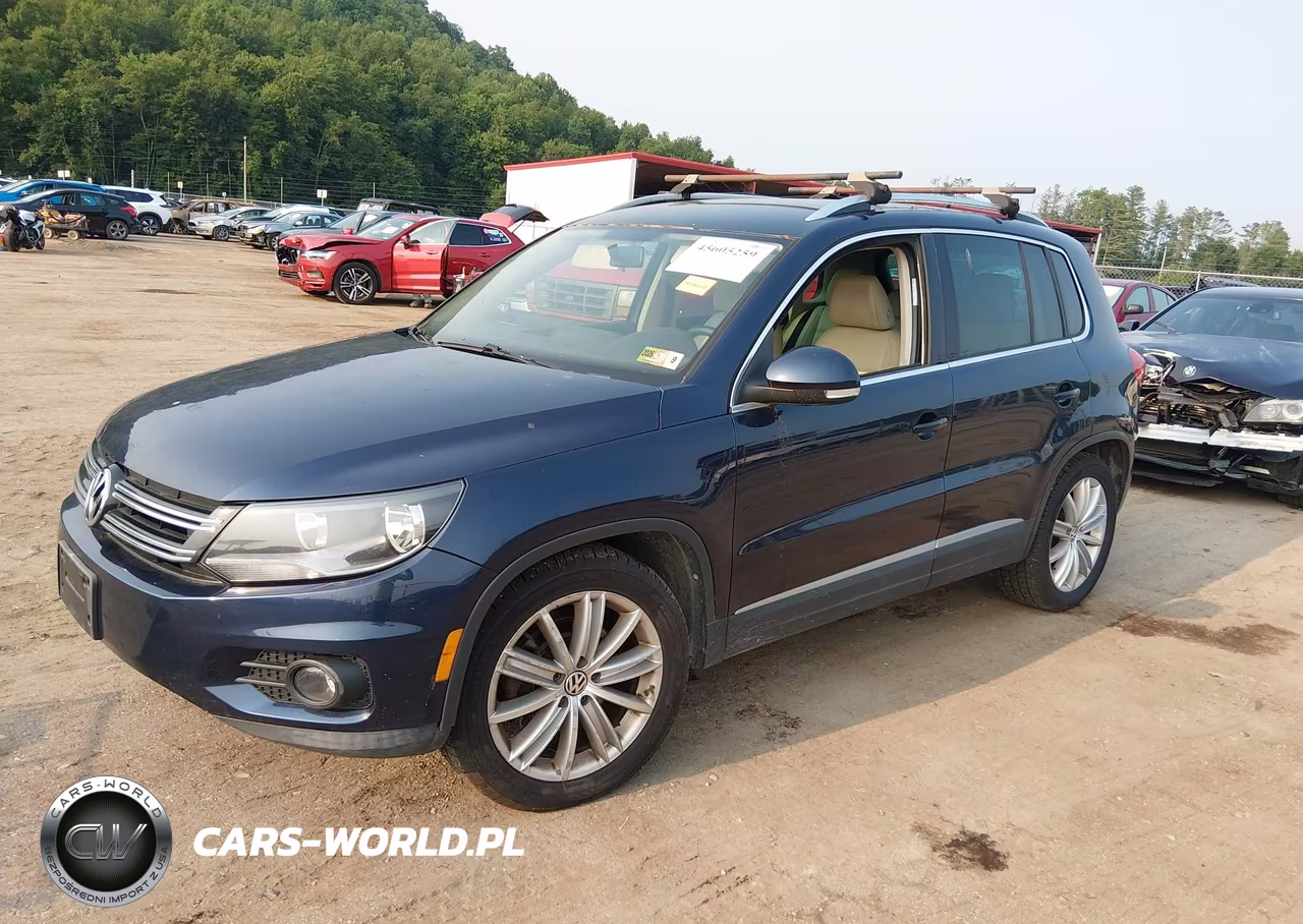 2013 Volkswagen Tiguan Se VIN:WVGBV7AX8DW544159 - 2