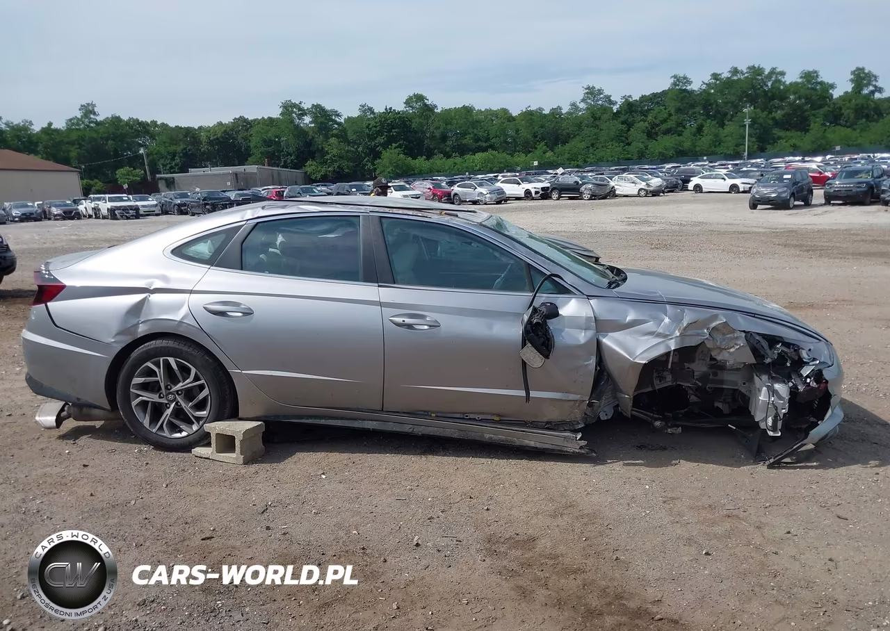 2021 Hyundai Sonata Sel VIN:KMHL64JAXMA145486 - 13
