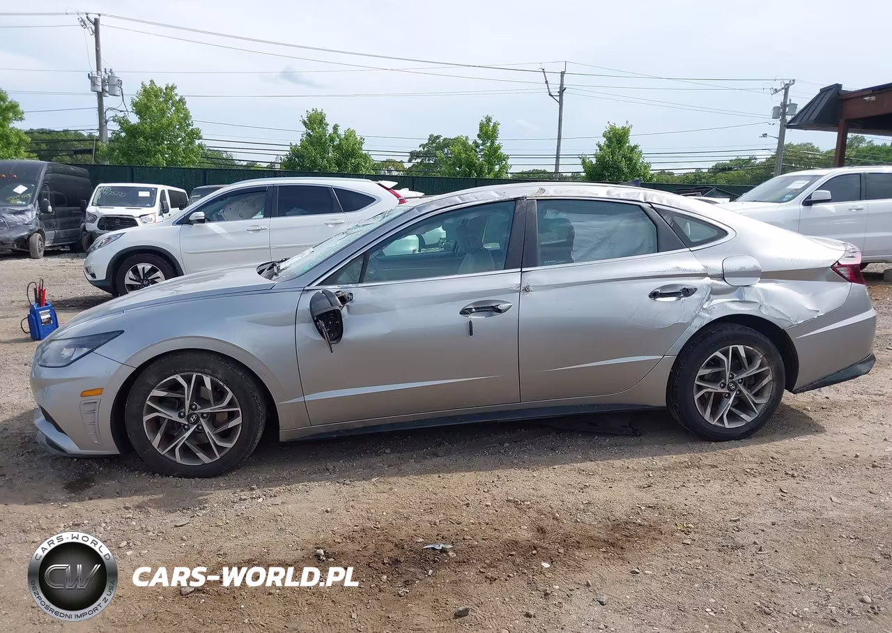 2021 Hyundai Sonata Sel VIN:KMHL64JAXMA145486 - 14