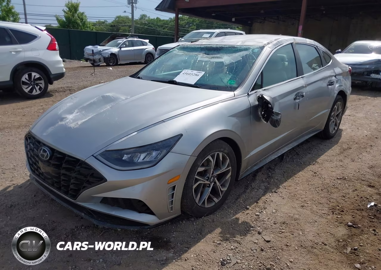 2021 Hyundai Sonata Sel VIN:KMHL64JAXMA145486 - 2