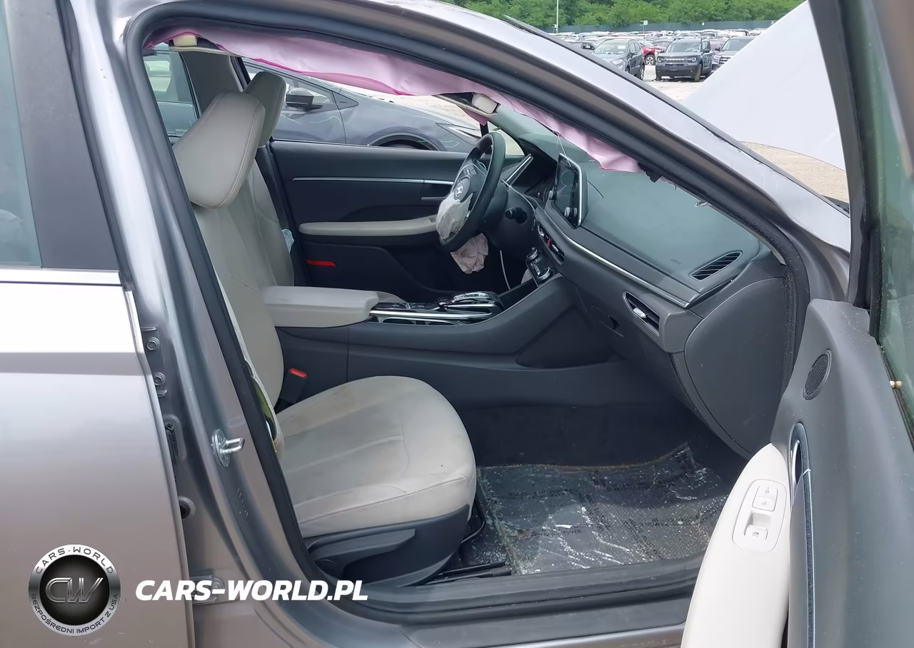 2021 Hyundai Sonata Sel VIN:KMHL64JAXMA145486 - 5