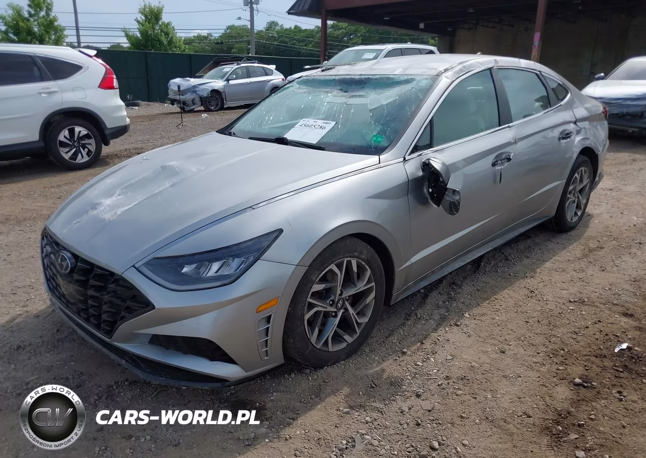 2021 Hyundai Sonata Sel VIN:KMHL64JAXMA145486 - 6