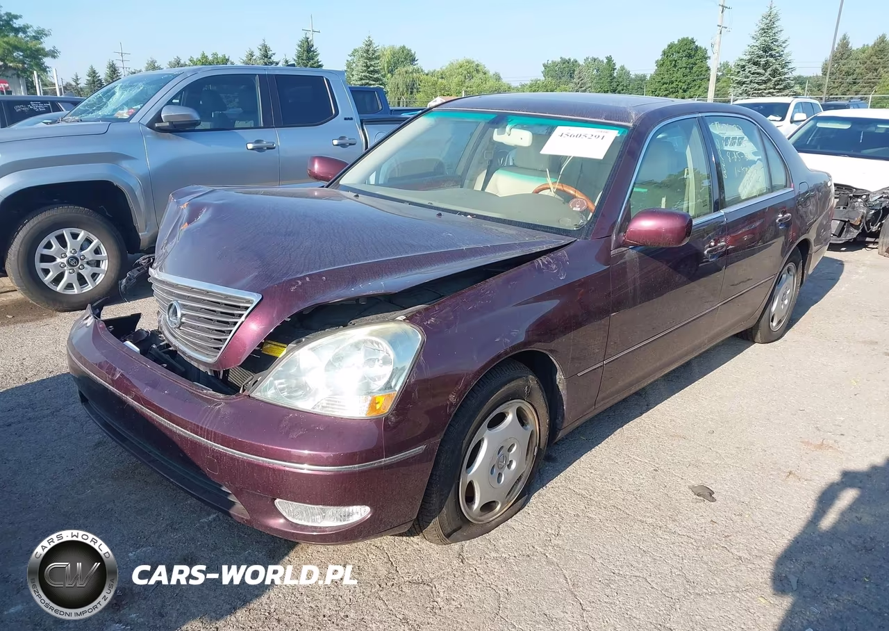 2001 Lexus Ls 430 VIN:JTHBN30F910037175 - 2