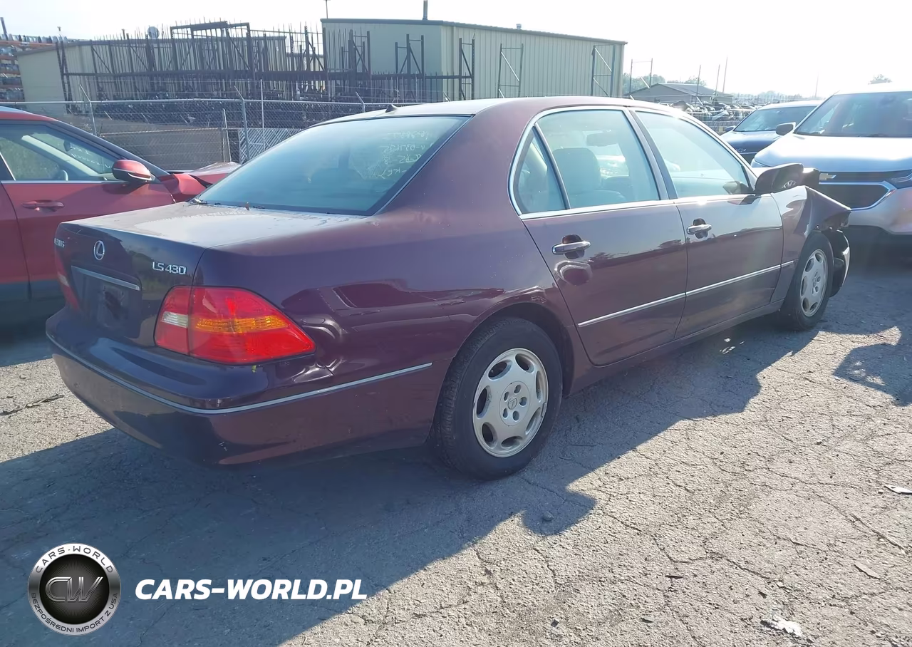 2001 Lexus Ls 430 VIN:JTHBN30F910037175 - 4