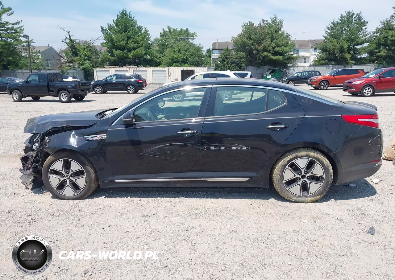 2013 Kia Optima Hybrid Ex VIN:KNAGM4AD6D5053836 - 14