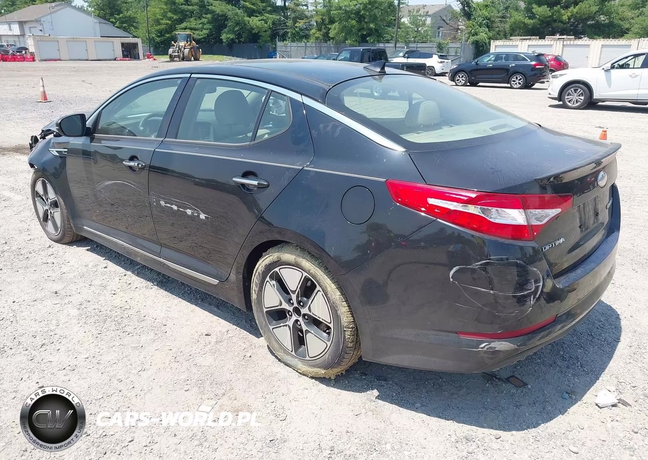 2013 Kia Optima Hybrid Ex VIN:KNAGM4AD6D5053836 - 3