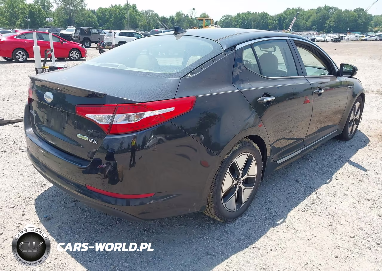 2013 Kia Optima Hybrid Ex VIN:KNAGM4AD6D5053836 - 4