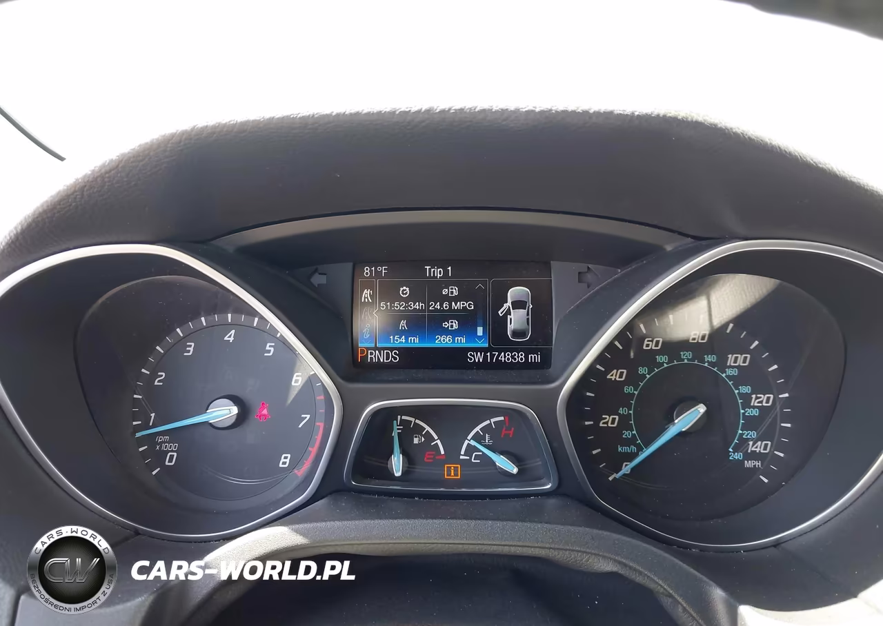 2014 Ford Focus Titanium VIN:1FADP3J23EL131871 - 7