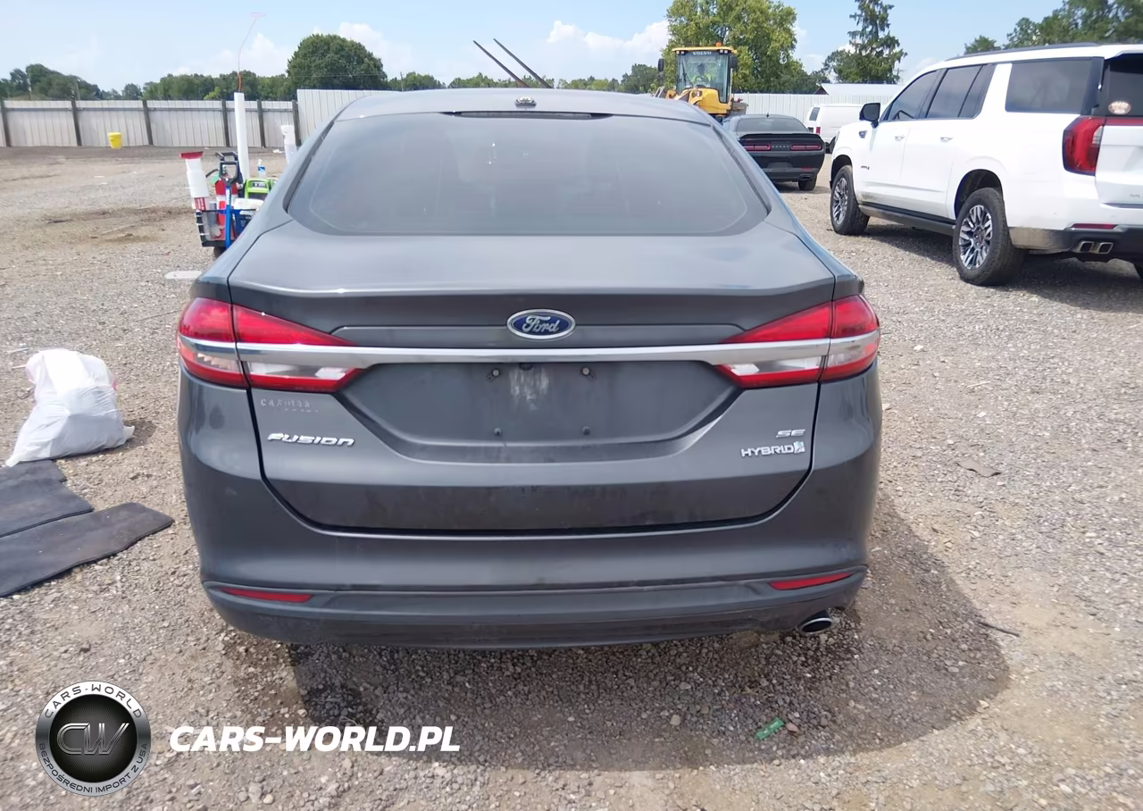 2018 Ford Fusion Hybrid Se VIN:3FA6P0LU1JR173425 - 17