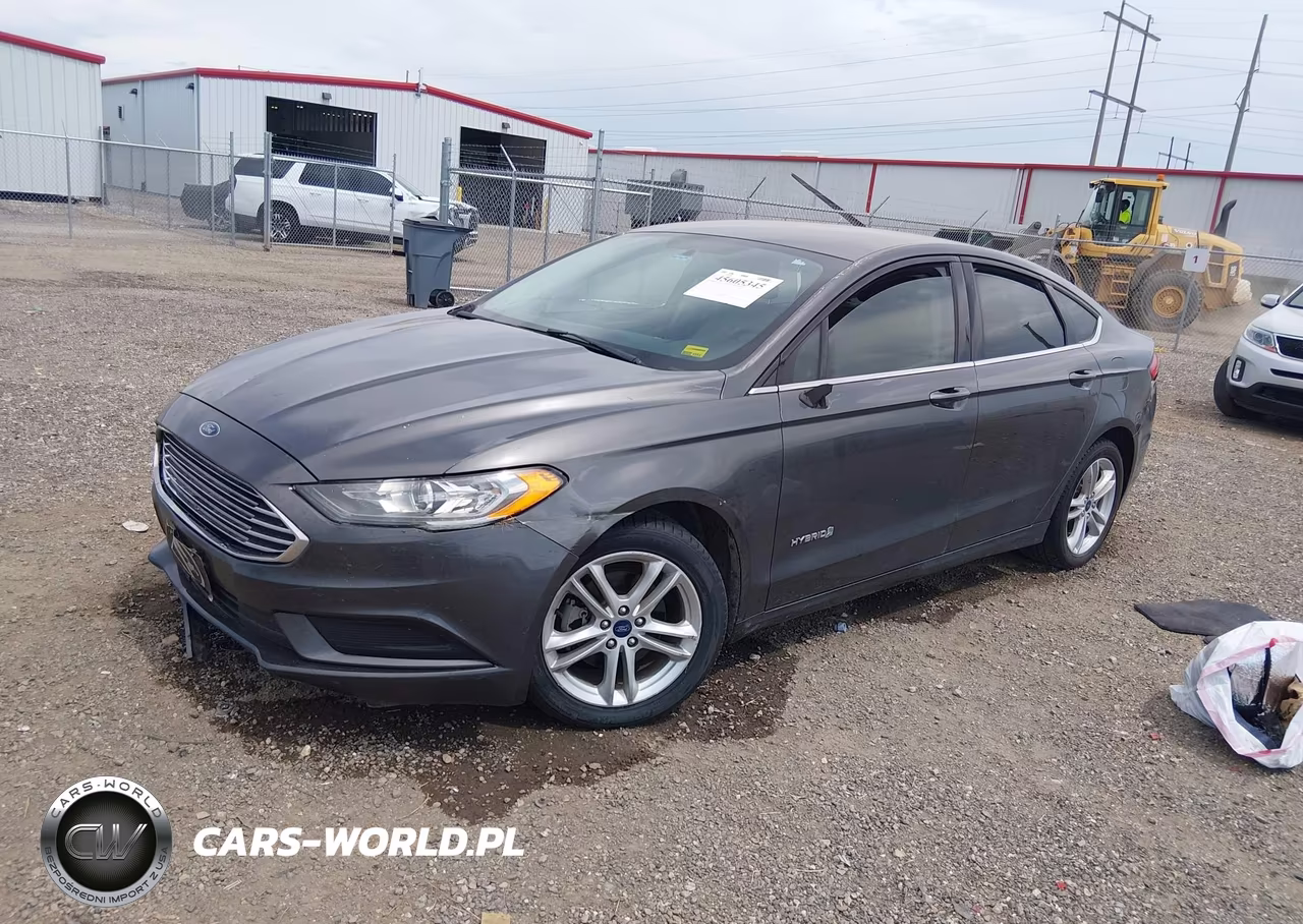 2018 Ford Fusion Hybrid Se VIN:3FA6P0LU1JR173425 - 2