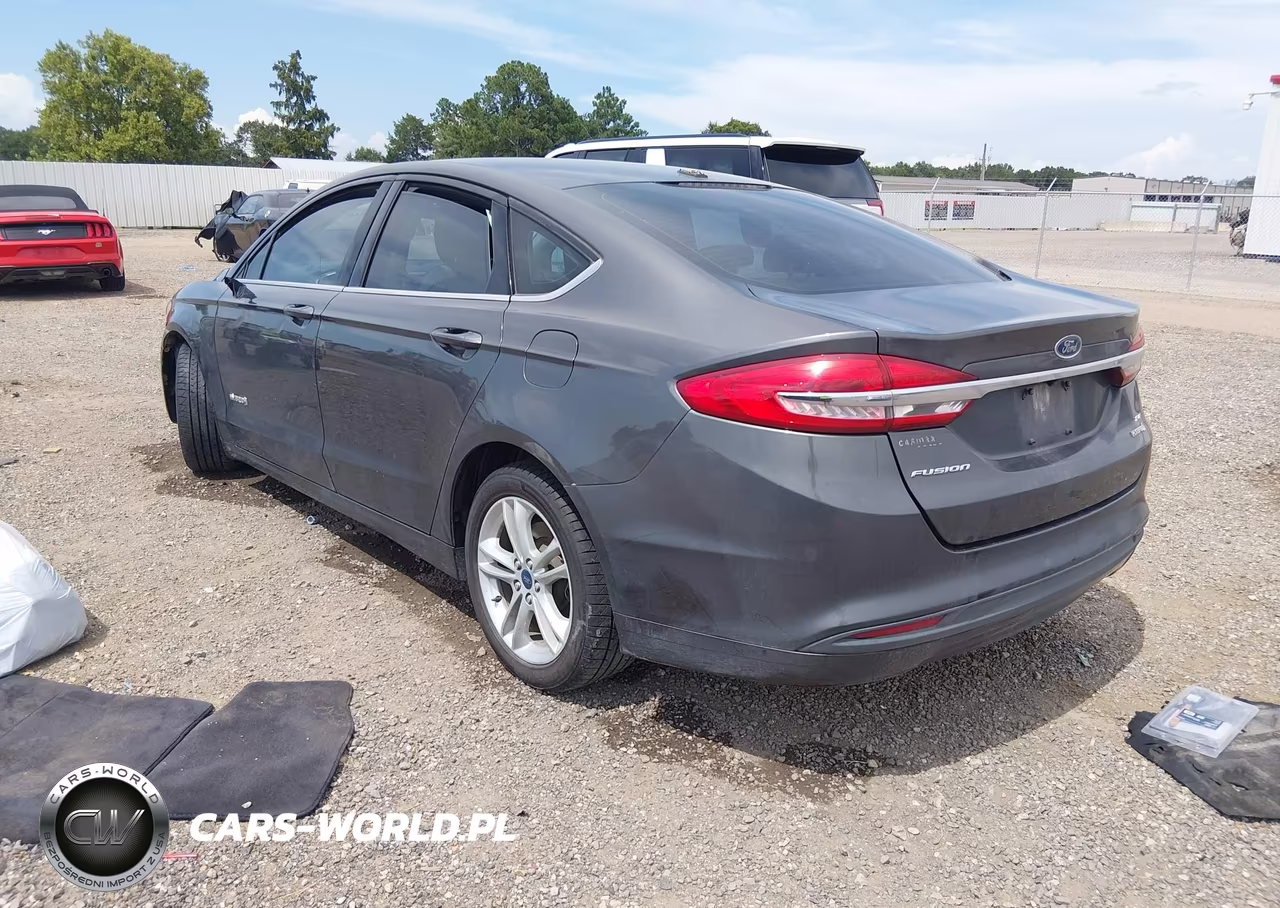 2018 Ford Fusion Hybrid Se VIN:3FA6P0LU1JR173425 - 3