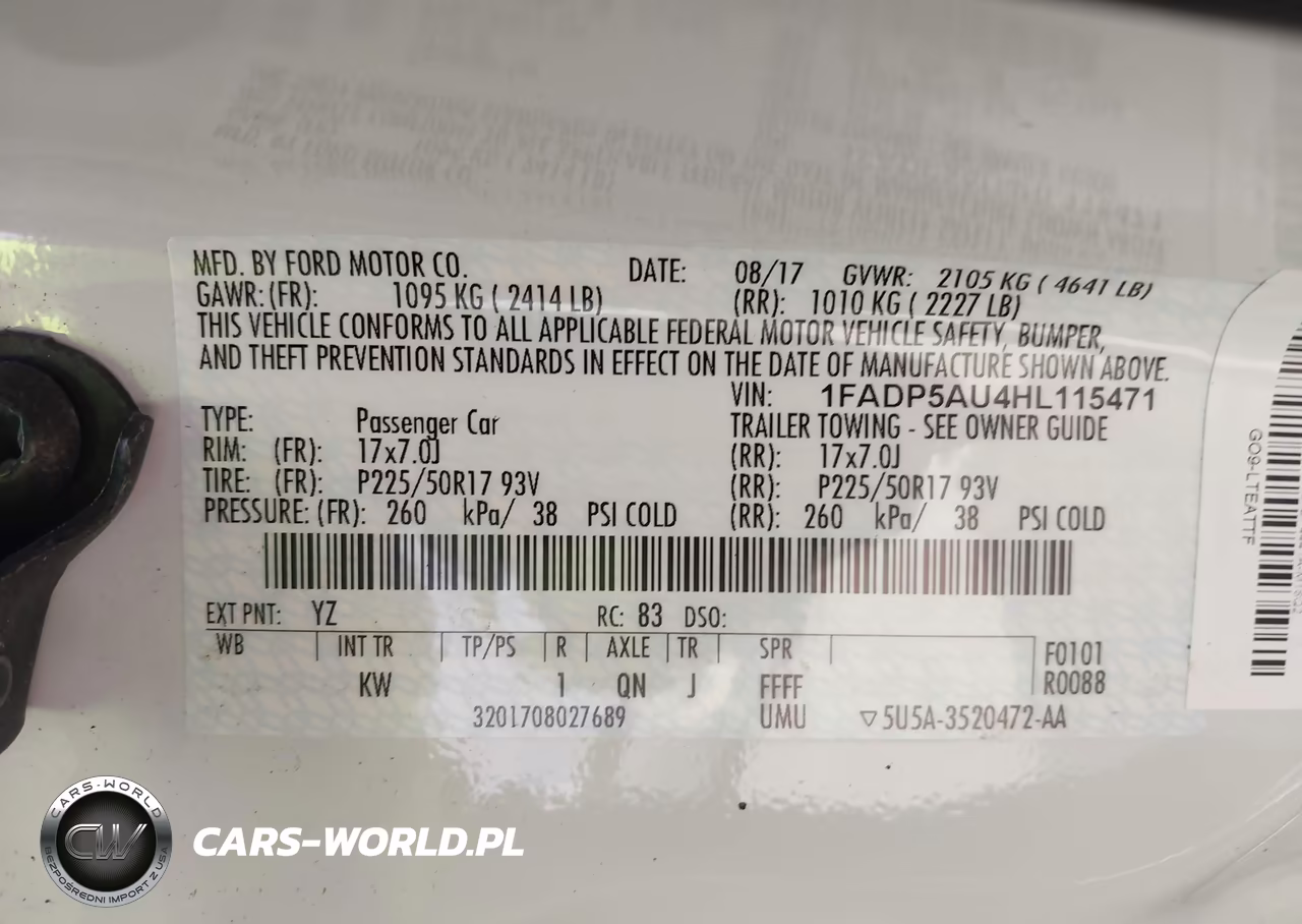 2017 Ford C-Max Hybrid Se VIN:1FADP5AU4HL115471 - 9