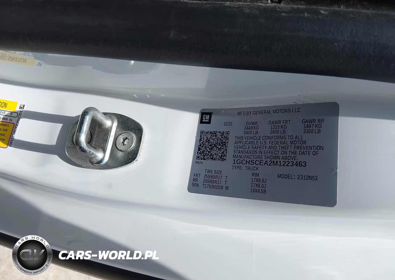 2021 Chevrolet Colorado VIN:1GCHSCEA2M1223463 - 9
