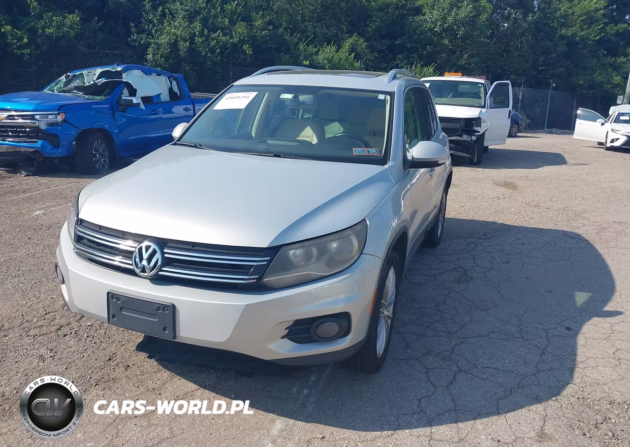 2015 Volkswagen Tiguan Sel VIN:WVGAV7AX2FW537917 - 2