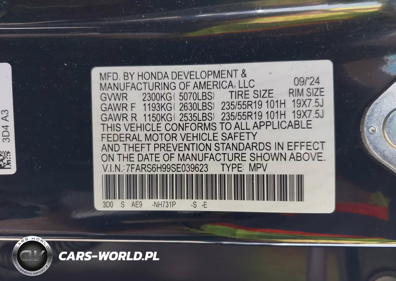 2025 Honda Cr-V Hybrid Sport Touring VIN:7FARS6H99SE039623 - 9