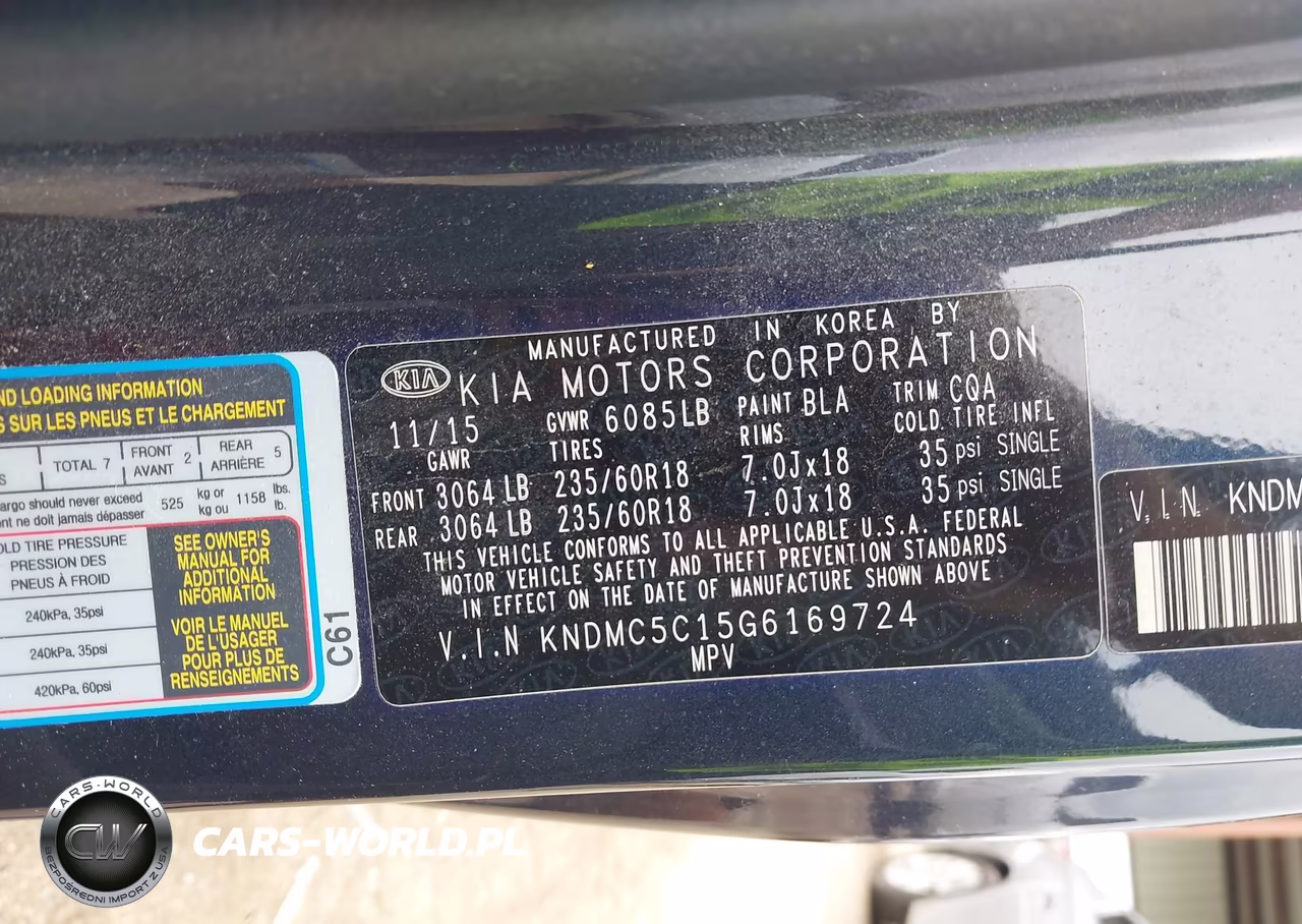 2016 Kia Sedona Sx VIN:KNDMC5C15G6169724 - 9