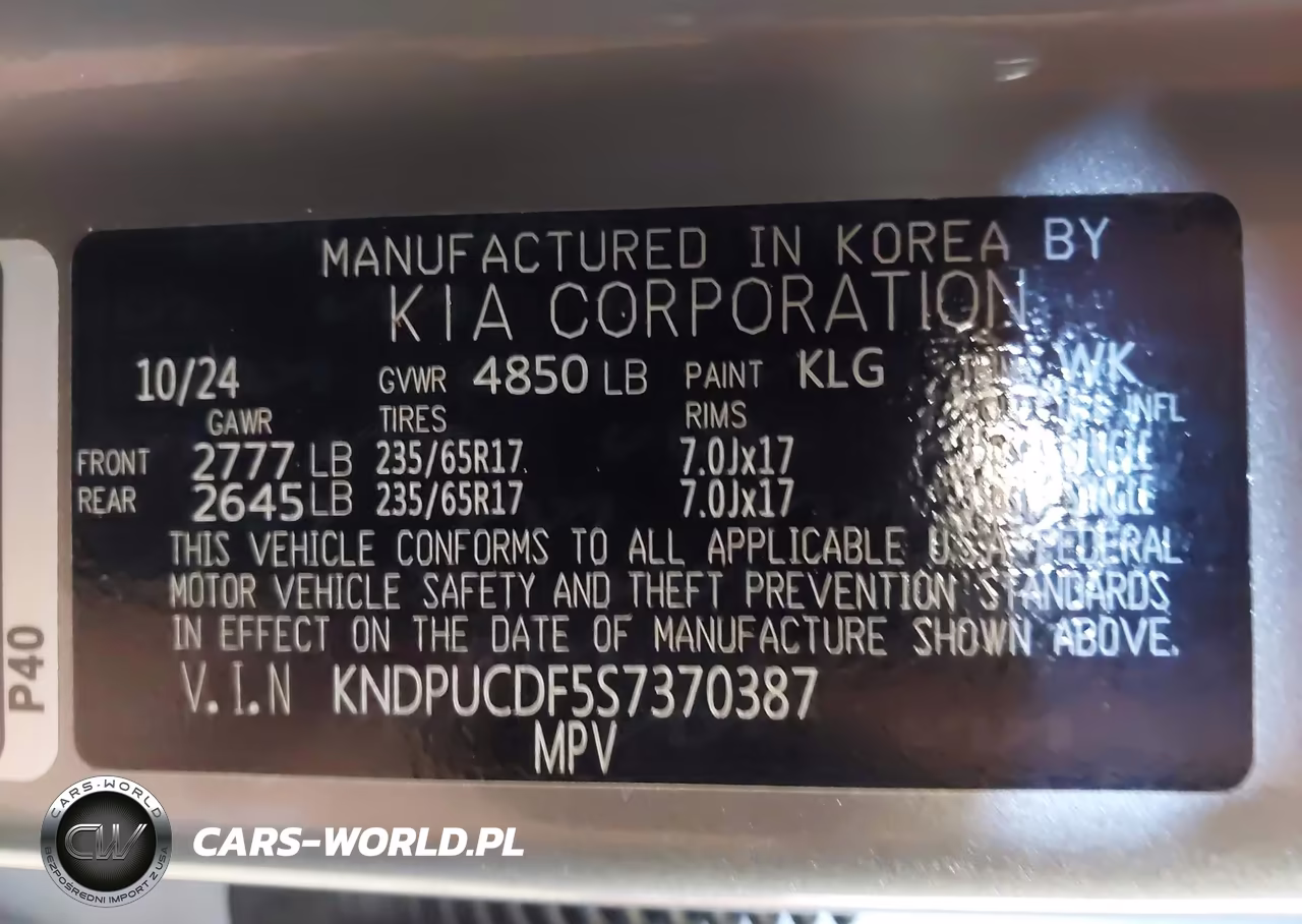 2025 Kia Sportage Lx VIN:KNDPUCDF5S7370387 - 9