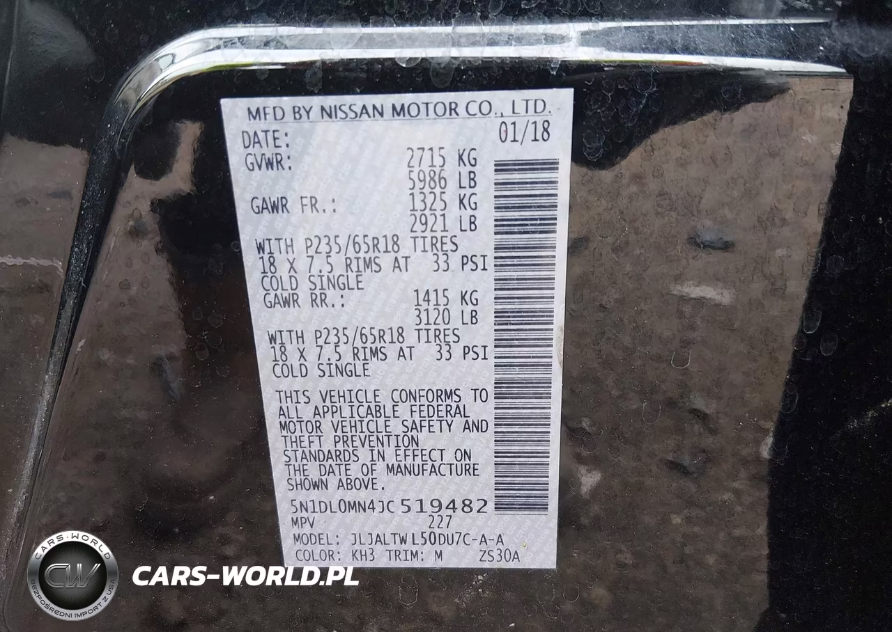 2018 Infiniti Qx60 VIN:5N1DL0MN4JC519482 - 9