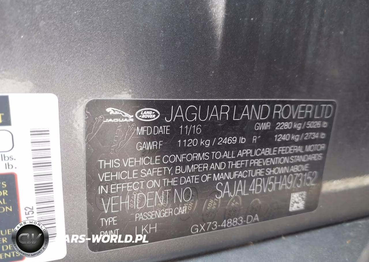 2017 Jaguar Xe 35T R-Sport VIN:SAJAL4BV5HA973152 - 9