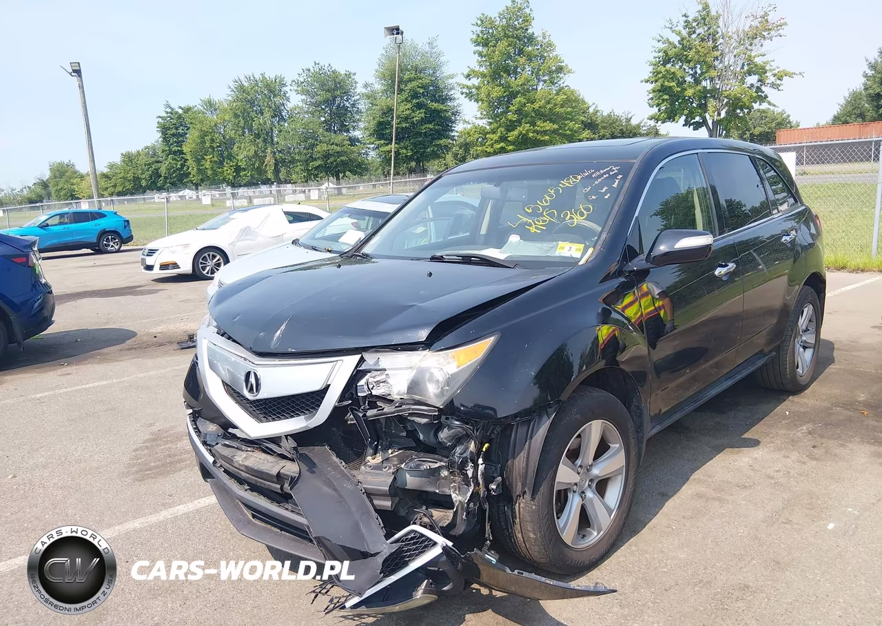 2012 Acura Mdx VIN:2HNYD2H21CH520923 - 2